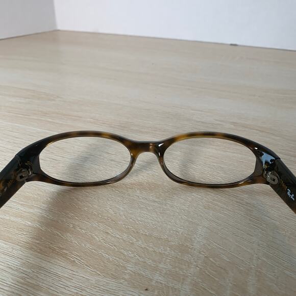 Ray-Ban RB2128 902/57 Wrap Oval Tortoise Shell Frames Only Made in Italy - Picture 5 of 8